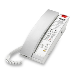 VTech A2211-SPK Silver & Pearl - Аналоговый проводной телефон Petite с 1 линией связи