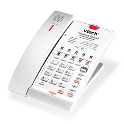 VTech CTM-A2411-BATT Silver & Pearl - Аналоговый беспроводной телефон с 1 линией связи